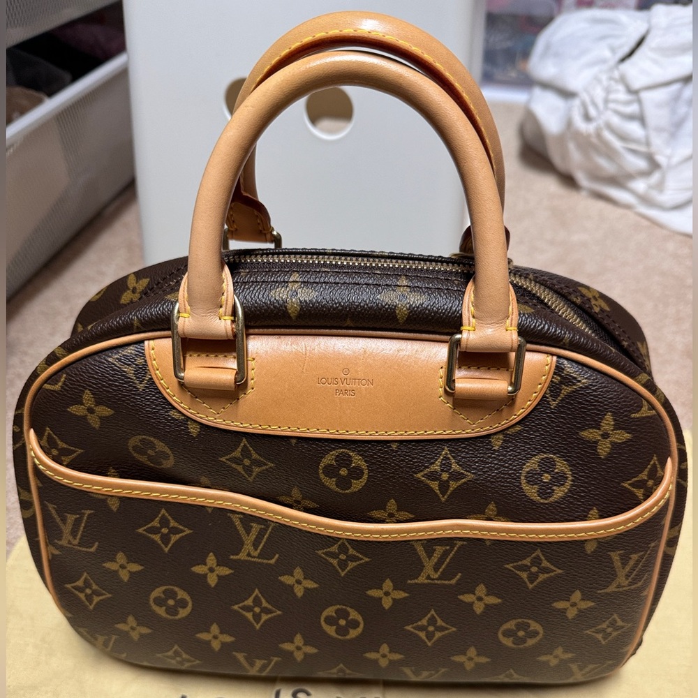 Vintage Louis Vuitton Trouville Bag Authentic